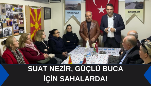 SUAT NEZİR, GÜÇLÜ BUCA İÇİN SAHALARDA!
