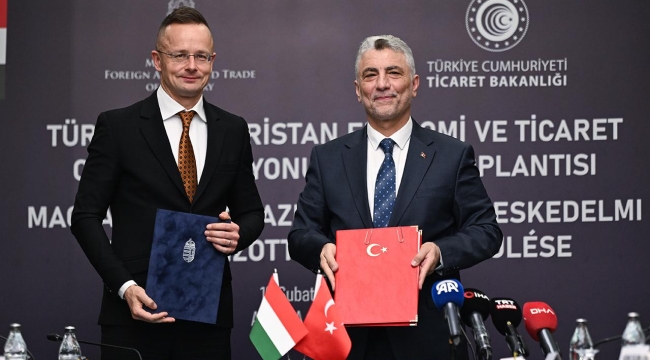 Türkiye ile Macaristan arasında mutabakat zaptı