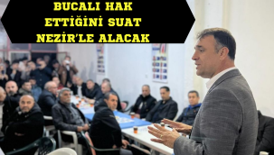 BUCALI HAK ETTİĞİNİ SUAT NEZİR'LE ALACAK