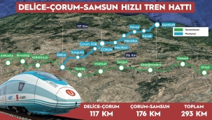 HIZLI TREN KARADENİZ'E GELİYOR