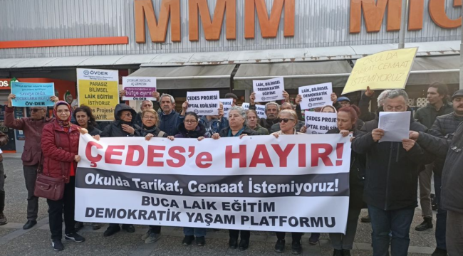 TİP'İN BUCA ADAYINDAN  ÇEDES'E KARŞI YAPILAN EYLEME DESTEK