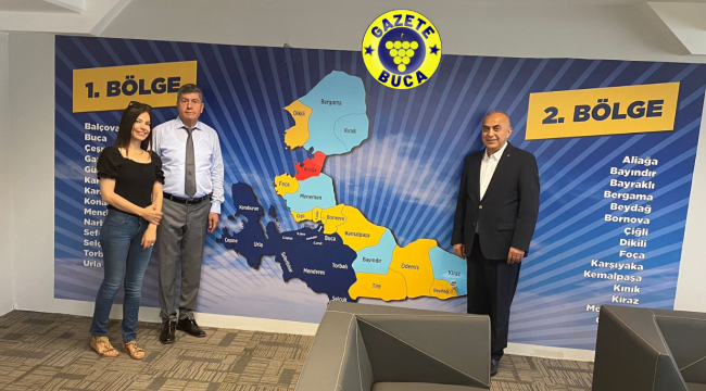 ARİF GÜNEYLİ'DEN  AK PARTİ İZMİR İL TEŞKİLATI BAŞKANI RAHMİ TAŞTAN'A ZİYARET