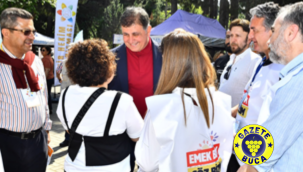 Başkan Cemil Tugay İzmir Tabip Odası seçimlerinde oyunu kullandı