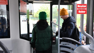 Büyükşehir, öğrencilere Bandırma'da 106 bin 204 kez ücretsiz ulaşım sağladı