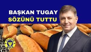 CEMİL TUGAY SÖZÜNÜ TUTTU