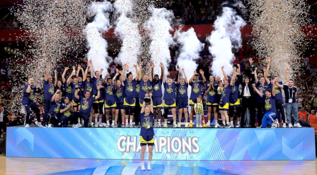 Fenerbahçe Alagöz Holding, üst üste ikinci kez Euroleague şampiyonu