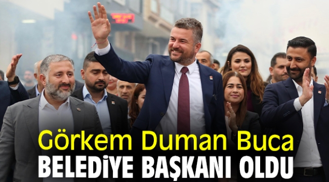 Görkem Duman Buca Belediye Başkanı Oldu