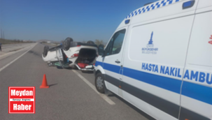 İzmir AKS Ambulans Servisi ekibi Konya'da hayat kurtardı