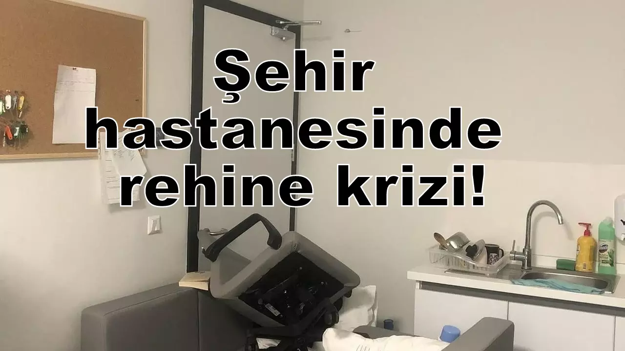 Şehir hastanesinde rehine krizi!