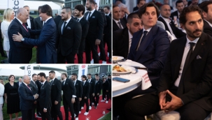 A Milli Futbol Takımı'na uğurlama yemeği