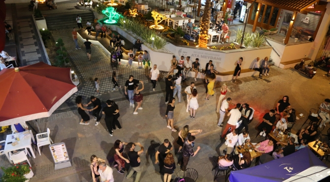 ATA MEYDANI DANS İLE GÜZELLEŞTİ