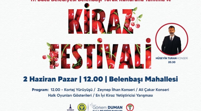  Başkan Duman'dan Kiraz Festivali'ne davet