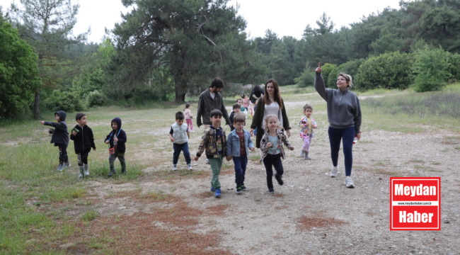 Bayraklı'da çocuklar yerinde öğreniyor