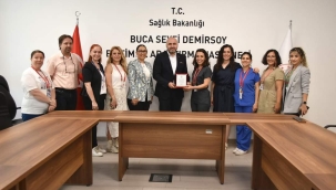 BUCA SEYFİ DEMİRSOY EĞİTİM VE ARAŞTIRMA HASTANESİ'NE BİRİNCİLİK ÖDÜLÜ