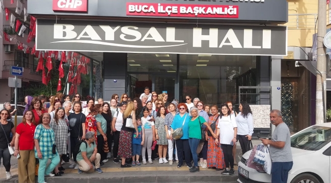 CHP BUCA'LI KADINLAR KONGREYE HAZIR