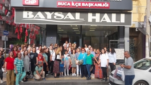 CHP BUCA'LI KADINLAR KONGREYE HAZIR
