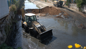 Manda Çayı'nda temizlik seferberliği