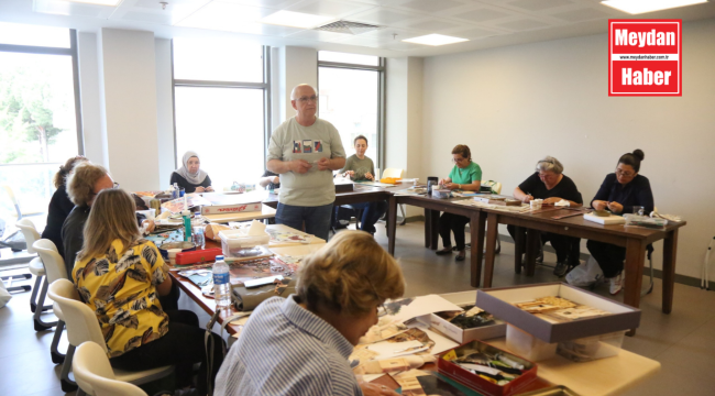  YARATICI BİR ÜRETİM ETKİNLİĞİ: EFES SELÇUK'TA KAT'I SANATINA İLGİ ARTIYOR