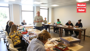 YARATICI BİR ÜRETİM ETKİNLİĞİ: EFES SELÇUK'TA KAT'I SANATINA İLGİ ARTIYOR