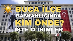 AK PARTİ BUCA İLÇE BAŞKANLIĞINDA KİM ÖNDE? İŞTE O İSİMLER