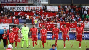 Ampute Milli Takımı üst üste üçüncü kez Avrupa şampiyonu