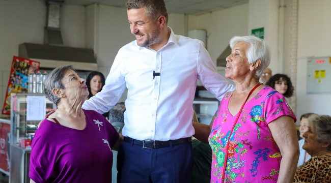  Başkan Duman'dan huzurevine bayram ziyareti