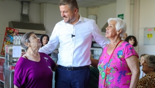  Başkan Duman'dan huzurevine bayram ziyareti