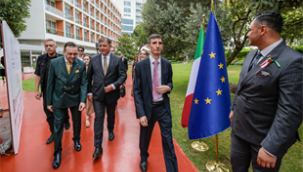 Başkan Tugay İtalya'nın Cumhuriyet Bayramı kutlamalarına katıldı