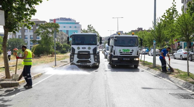 Buca'da bayram temizliği başladı