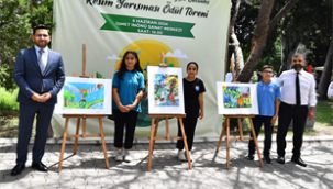 Çocuklar temiz enerjiyi resmetti