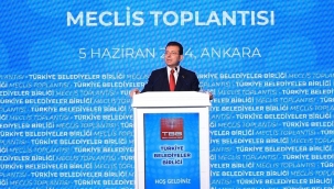 Türkiye Belediyeler Birliği Başkanı seçilen İmamoğlu "söz verdi": Yerel yöneticilerin hakkını ve hukukunu koruma konusunda temsilcisi olacağım