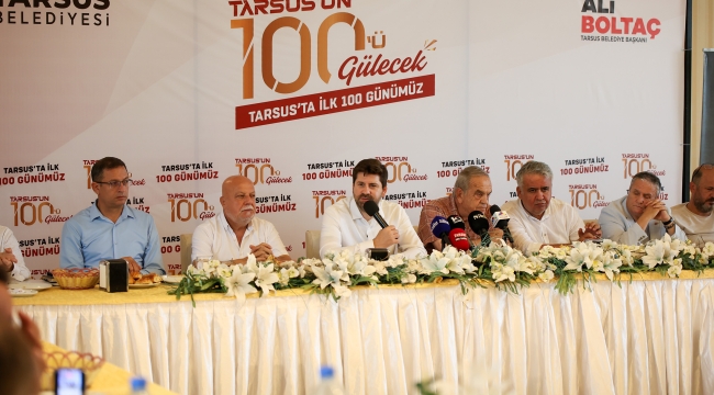 BAŞKAN BOLTAÇ'TAN TARSUS'UN YÜZÜNÜ GÜLDÜREN AÇIKLAMALAR