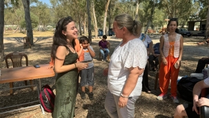 EFES SELÇUK VE KEMALPAŞA'NIN ENGELSİZ ÇOCUKLARI PAMUCAK'TA BULUŞTU