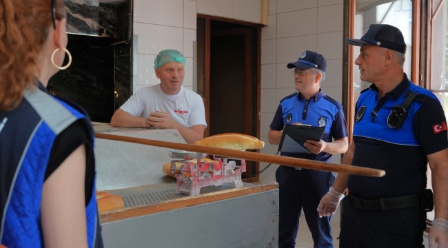 Fırınlara Gramaj ve Hijyen Denetimi Yapıldı