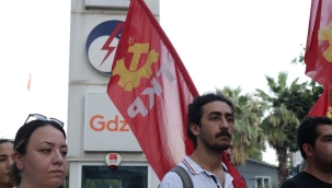 TKP Gediz A.Ş. Genel Müdürlüğü önünde bir basın açıklaması düzenledi. 