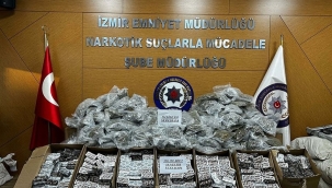 BUCA'da 124 kilo Esrar ele geçirildi