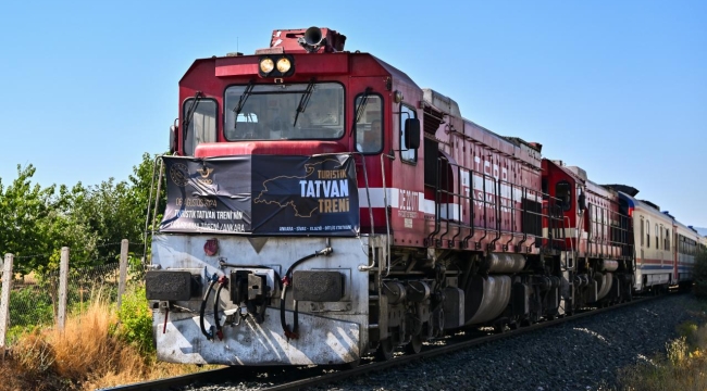 Gençlerin Turistik Tatvan Treni ile 1262 kilometrelik Anadolu keşfi