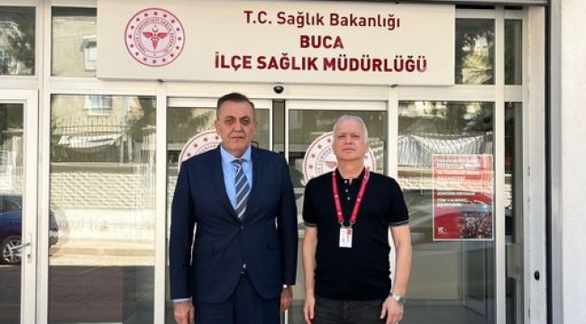 KAYMAKAM TUNÇER'DE İLÇE SAĞLIK'A ZİYARET