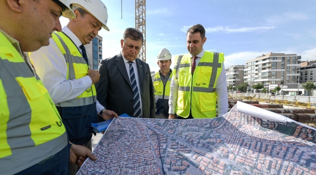 Buca Metrosu'nda tempo arttı 5,1 kilometre tünel açıldı