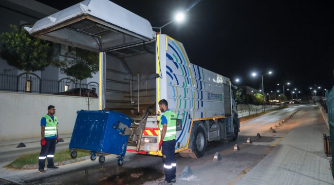 Buca'nın en büyük hastanesinde temizlik çalışması