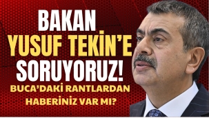 MİLLİ EĞİTİM BAKANI SAYIN YUSUF TEKİN'E MESAJIM