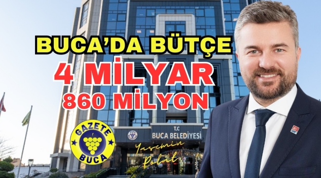 BUCADA 2025 BÜTÇESİ 4 MİLYAR 860 MİLYON
