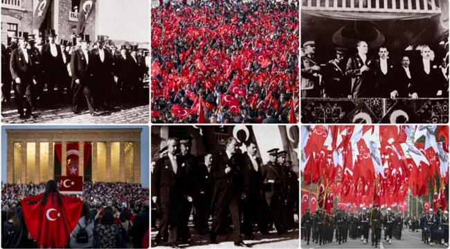 Cumhuriyetin 101. yılı kutlanıyor