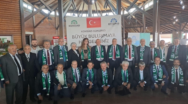 KONYALI İŞ ADAMLARI CUMHURİYET ZİRVESİNDE BULUŞTU