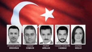 TUSAŞ şehitleri son yolculuğuna uğurlandı
