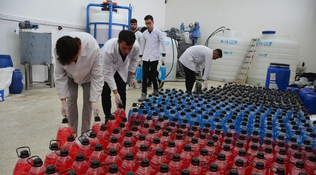 Van Gölü suyu kullanılarak üretilen sabun seri üretimde