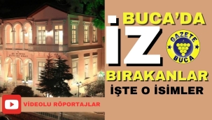BUCA'DA İZ BIRAKANLAR AZİZ TEKİN'DEN BUCAYA HATIRA ESER