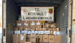 Aydın'da 7 ton tağşişli zeytinyağı ele geçirildi