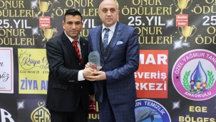 ALİ KARAKUŞ 25. YIL ONUR ÖDÜLLERİ PROGRAMINA KATILDI