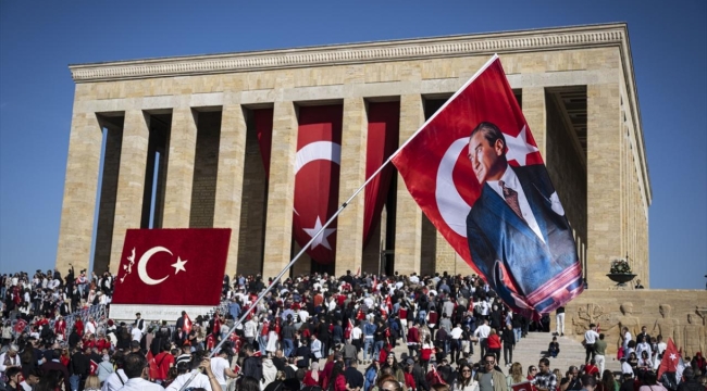 Anıtkabir, 2024'te 6 milyon 550 bin 480 ziyaretçiyi ağırladı